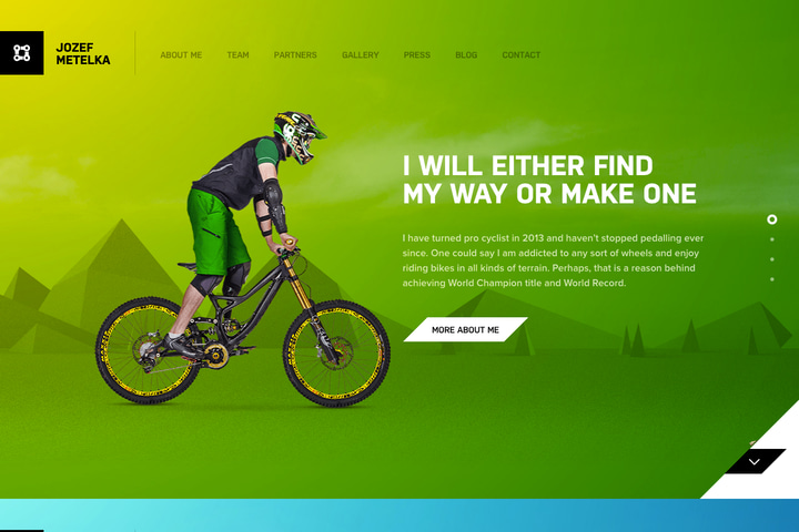 Jozef Metelka website preview